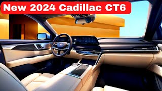 ALL NEW 2024 Cadillac CT6  2024 Cadillac CT6 Release date Interior amp Exterior [upl. by Erdman]