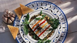 Recette  Terrine de chèvre aux poivrons [upl. by Naimed]