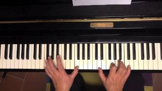 Tutorial piano Yo vendo unos ojos negros Nat King Cole [upl. by Jotham]