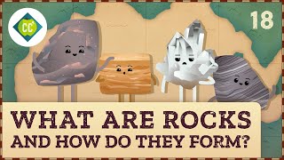 What Are Rocks and How Do They Form Crash Course Geography 18 [upl. by Are]