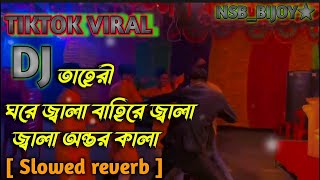 ঘরে জ্বালা বাহিরে জ্বালা তাহেরি। Murshid Murshid koira Dj slowed reverb song bangla tiktok viral [upl. by Lida845]