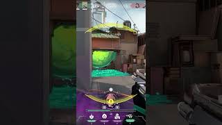 Split B Site Viper Oneway  Valorant Clip [upl. by Analihp339]