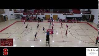 Strasburg High School Volleyball VS Platte Valley [upl. by Anon54]