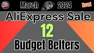 AliExpress Anniversary Sale March 2024 12 BUDGET BELTERS [upl. by Vinia201]