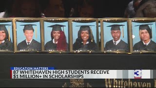 87 Whitehaven students receive 1M in scholarships [upl. by Notsob]