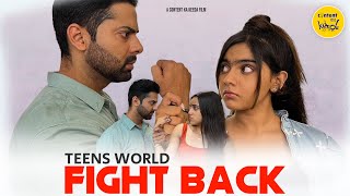 SHORT FILM Strong Women Fight Back  TEEN STORIES  Stop Eve Teasing I Content Ka Keeda [upl. by Nelad]