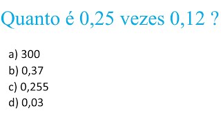 Multiplicação com números decimais  Aprenda em menos de 4 minutos  Multiplicação com dois números [upl. by Stewardson]