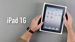 Распаковка iPad 1G 2010  последнего продукта Стива Джобса iPad  10 лет [upl. by Reiter455]