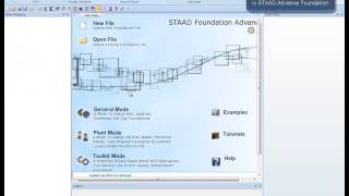 ProStructures ISM  Interface to STAADPro STAADAdvance Foundation SACS and more [upl. by Sugar418]