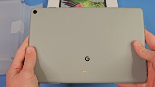 Google Pixel Tablet Hazel Standalone Unboxing  Whats In The Box [upl. by Gipson240]