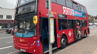 TFL 57 克拉珀姆公園➡️京斯敦 🚌LX09 FBFE115 已轉移TransferredViva La Vida￼） [upl. by Eylatan]