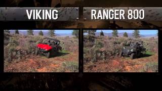 Yamaha Viking vs Polaris Ranger 800 [upl. by Raynor]