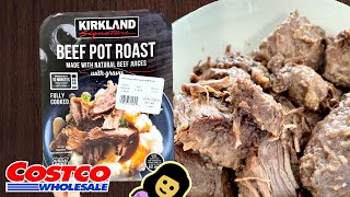 Kirkland Beef Pot Roast  Costco Product Review [upl. by Im698]