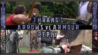 ARROWS vs ARMOUR Warbow Vs Chain Mail Maille Test [upl. by Pachton]