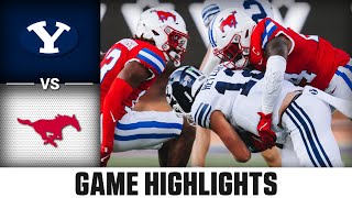 BYU vs SMU Game Highlights  2024 ACC Football [upl. by Georgine]