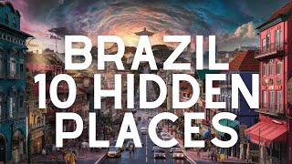 Explore Brazils Hidden Gems  Top 10 Underrated Destinations You Must Visit ✨  Travel Guide [upl. by Pembroke]