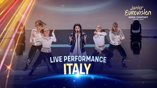 Elisabetta Lizza  Specchio Mirror On The Wall  LIVE  Italy 🇮🇹  Junior Eurovision 2021 [upl. by Ibor]