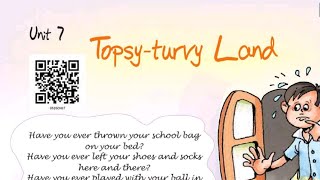 Topsy Turvy Land Poem Class 5th English Unit 7 Explanation in hindi [upl. by Cathleen]