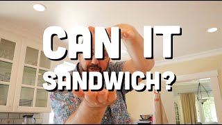 🥪 Can It Sandwich Roast Pork SandwichMustardPouletBraisé potato chips [upl. by Grefer]