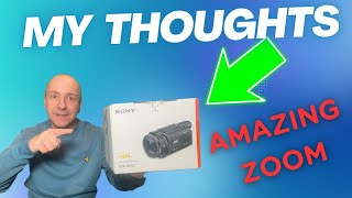 SONY CAMCORDER AX53 Non Technical Review [upl. by Lubet]