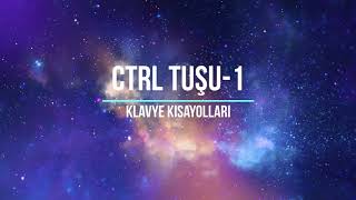 Klavye Kısayol Tuşları  CTRL [upl. by Olemrac]