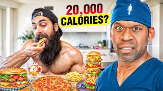 Ten Days Calories In Only One Sitting – Surgeon Explains Beard Meats Food And Competitive Eating [upl. by Jacquet732]