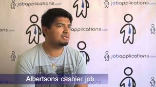 Albertsons Interview  Cashier [upl. by Mendel729]