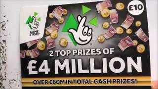 MASSIVE UK SCRATCHCARD WINNER EPISODE 1 [upl. by Cassidy483]