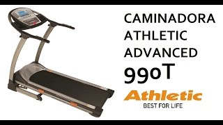 Athletic  Caminadora Advanced 990T [upl. by Okimik]