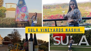 Sula Vineyards Nasik  Weekend getaway  A day in Sula Vineyards  Sula Vlog  Hangout Destination [upl. by Notyrb540]