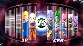 Krillin amp Android 18 Costume 2 vs Cui Zarbon Dodoria Jeice amp Ginyu  DBRB2 Request Match [upl. by Enert]