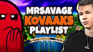 MrSavage KovaaKs Playlist  Improve Your Fortnite Aim [upl. by Ellerret]