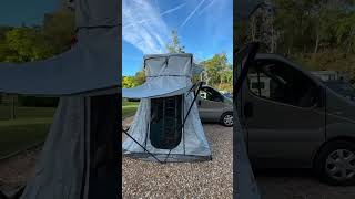 VENTURA ROOFTOP TENT  CALIFORNIA CHALET amp TOURING PARK  vanlife rooftoptent campervan camping [upl. by Haodnanehs]