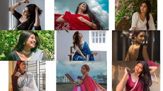 Elegant Self Saree Poses  must try candid poses in saree  saree poses ideas sareephotoposes [upl. by Sillsby948]