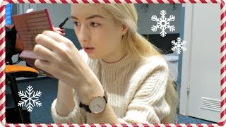 Vlogmas 15 Day 3 Trying New Makeup Advent Calendars Jewelry [upl. by Naitirb]