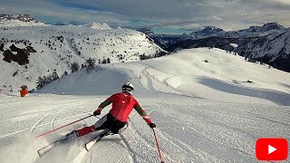 SKI CARVING IN ITALY [upl. by Carmina784]