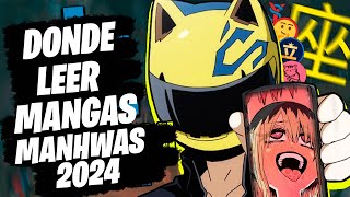 💠​ LAS MEJORES PAGINAS PARA LEER MANGA Y MANWHA 2024  INFORMACION DEL CANAL  NUEVOS CANALES [upl. by Koss]