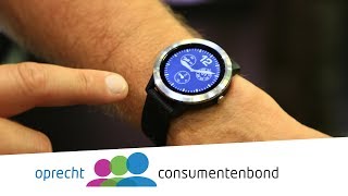 Garmin vívoactive 3  IFA 2017 Consumentenbond [upl. by Ddat148]