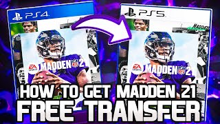 HOW TO GET MADDEN NFL NEXT GEN ON PS5 amp XBOX SERIES XS FOR FREE FREE DUAL ENTITLEMENT UPGRADE PS5 [upl. by Eicul]