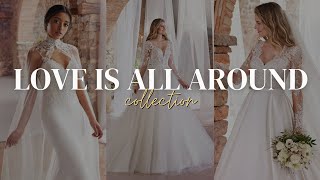 quotLove Is All Aroundquot Wedding Dress Collection by White One [upl. by Nonnerb]