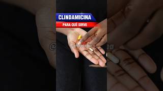 clindamicina para qué sirve [upl. by Idnir993]