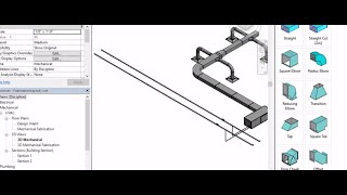 Learn to Model HVAC Ducts in REVIT  for Beginners [upl. by Annoerb]