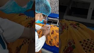 hip Injection video Injection fear vlog Indian  funny Injection viral video  best injection video [upl. by Daiz]