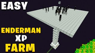 Easy Enderman Xp farm for Minecraft 121 [upl. by Koziara]