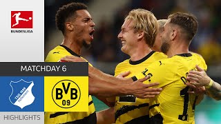 BVB Still Unbeaten And Extend Their Series  Hoffenheim  Dortmund  MD 6 – Bundesliga 202324 [upl. by Otaner]