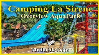 Camping La Sirene │ Argeles sur Mer │ Aquapark │ 2021 [upl. by Annim]