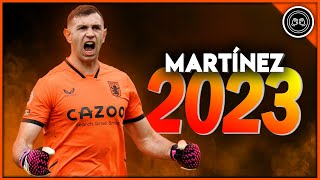 Emiliano Martínez 202223 ● The Champion ● Impossible Saves amp Passes Show  FHD [upl. by Emmalee]