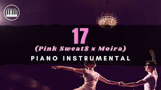 17  Pink Sweat x Moira Version  PIANO INSTRUMENTAL WITH LYRICS BY ANDREW POIL  PIANO COVER [upl. by Nalhsa402]