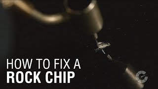 How To Fix a Rock Chip  Autoblog Details [upl. by Robina512]