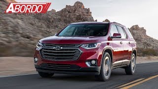 Chicago Auto Show Chevrolet Traverse RS 2018  A Bordo [upl. by Enilkcaj]